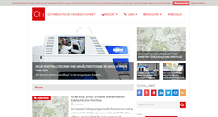 Desktop Screenshot of chemie-zeitschrift.at